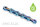 KMC Kette X12L, 12-fach, 126 Glieder, Aurora-Blue, waxed