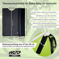 NC-17 Connect Smartphone Tasche XL für Oberrohr,...