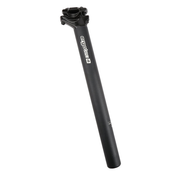 Ergotec Sattelstütze ATAR - 27,2x350, SB0, Safety Level 4, schwarz matt