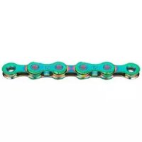KMC Kette X12, 12-fach, 126 Glieder, Aurora-Green