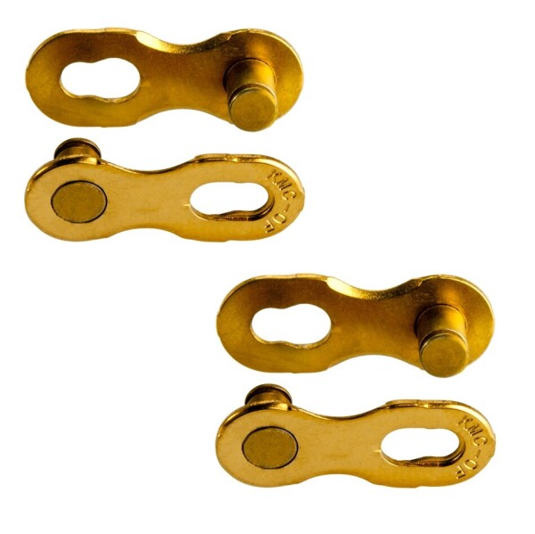 KMC Kettenschloss MissingLink 12NR gold, 2 Stück auf Karte