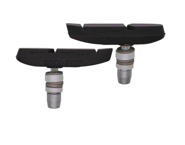Kool-Stop Bremsschuhe (Felge) SUPRA 2 V-Brake black, 25 Paar Werkstattpackung