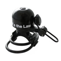 NC-17 Klingel Safety Bell Brass, schwarz