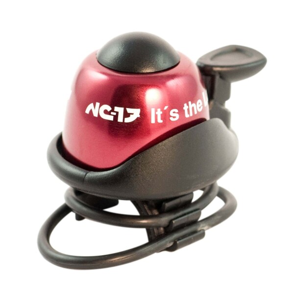 NC-17 Klingel Safety Bell Alu, rot