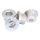 NC-17 Kettenblattschraube Sram M10, 4er Set, CNC, AL-7075 T6, silber