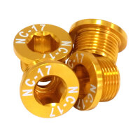 NC-17 Kettenblattschraube Sram M10, 4er Set, CNC, AL-7075...