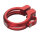 NC-17 Sattelklemme 34,9mm, inkl. Kabelführung, rot