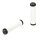 NC-17 Griff S-Pro Lock On Take Control II, Griffgummi weiss, Alu Klemmring schwarz