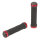 NC-17 Griff S-Pro Lock On Take Control II, Griffgummi schwarz, Alu Klemmring rot
