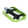 NC-17 Plattformpedal Trekking Pro, Alu, Präzisionslager, schwarz-grün