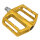 NC-17 Plattformpedal STD II Pro, Alu, Kugellager, gold