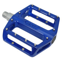 NC-17 Plattformpedal STD II Pro, Alu, Kugellager, blau