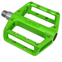 NC-17 Plattformpedal STD II Pro, Alu, Kugellager, grün