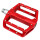 NC-17 Plattformpedal STD II Pro, Alu, Kugellager, rot