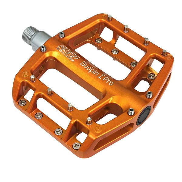 NC-17 Plattformpedal Sudpin I Pro, Alu, Kugellager, gold