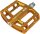NC-17 Plattformpedal Sudpin III S-Pro CNC, Alu, Präzisionslager, gold