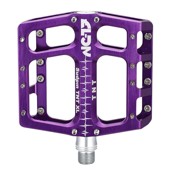NC-17 Plattformpedal Sudpin IV XL TNT CNC, Alu, Präzisionslager, purple