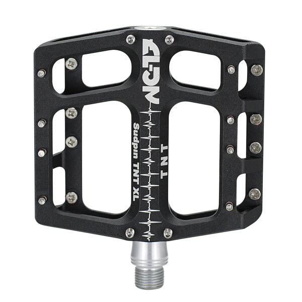 NC-17 Plattformpedal Sudpin IV XL TNT CNC, Alu, Präzisionslager, schwarz