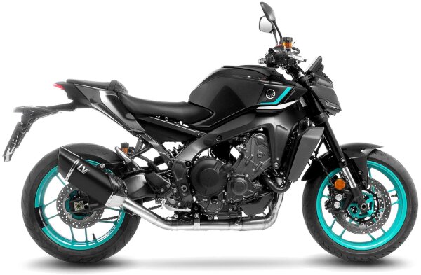 LEOVINCE Schalldämpfer "SBK LV-14 R Black Edition"Edelstahl,