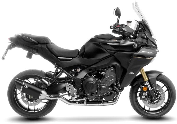 LEOVINCE Schalldämpfer "SBK LV-14 R Black Edition"Edelstahl,
