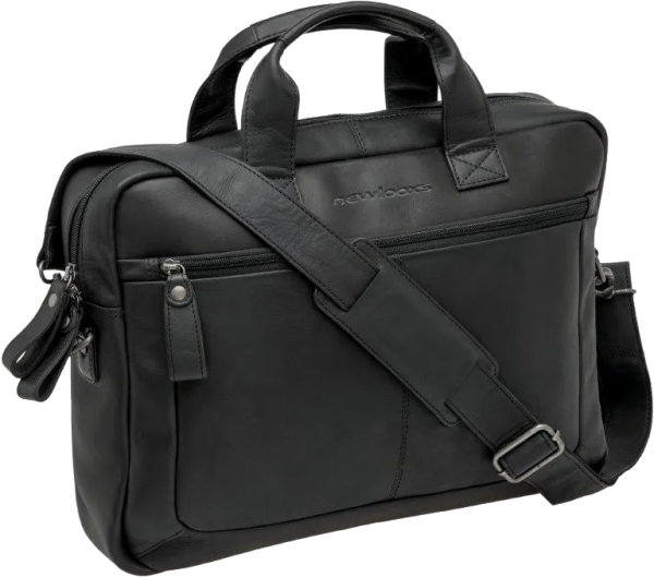 NEW LOOXS Schultertasche "Leather Luko"Volumen: 7,5 l, Maße 