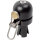 Glocke BELLA DBX Mini, M-WAVE, Messing, Ø=30,5mm, schwarz, Messingschlager, 420456