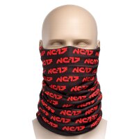 NC-17 Schlauchtuch made by Buff, schwarz mit roten Logos