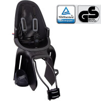 Kindersitz QIBBEL AIR, Rahmenmontage, midnight black, Widek,