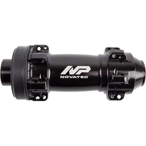 Vorderradnabe DS571SB-CL-12, 28-Loch, Novatec, Steckachse, s
