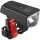 Akku-Beleuchtungsset DWN 100 / DWN REAR SIGNAL, AXA, schwarz