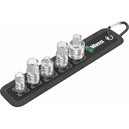 781/5 Set 1, Wera, Adapter Set für Steckschlüssel, 6-teilig,