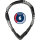 Kombinations-Kettenschloss TRESOR 6806C, Abus, Stahl, L=850m