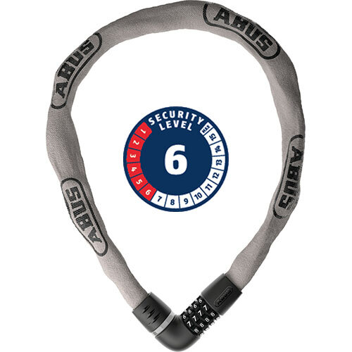 Kombinations-Kettenschloss TRESOR 6806C, Abus, Stahl, L=850m