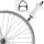 Vorderrad 26", silber, EUROLINE, Aluminiumfelge und -nabe, R