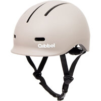 Kinderhelm Qibbel Kids, Widek, XS=45-51cm, pebble grey, Wide