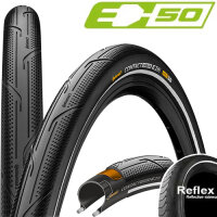 28-622 CONTACT Urban, E-50, Draht, Reflex schwarz, OEM, Silv