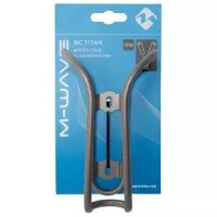 Flaschenhalter BC Titan, M-WAVE, silber, Messingschlager, 34