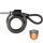 Einsteckkabel UPI 150/10, AXA, Stahl, L=1.500mm, Ø=10mm, sch