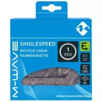 E-Bike-Kette Singlespeed 1-fach, 112 Glieder, M-WAVE, Ketten