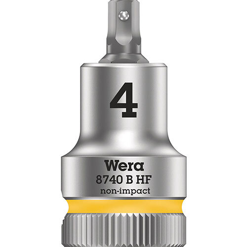 8740 B HF Zyklop Bitnuss, Wera, 3/8"-Antrieb, 4,0 x 107,0 mm