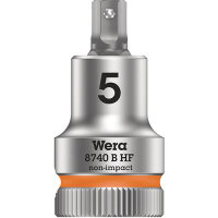8740 B HF Zyklop Bitnuss, Wera, 3/8"-Antrieb, 5,0 x...