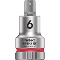 8740 B HF Zyklop Bitnuss, Wera, 3/8"-Antrieb, 6,0 x...