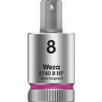 8740 B HF Zyklop Bitnuss, Wera, 3/8"-Antrieb, 8,0 x...