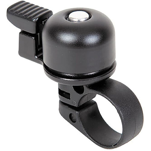 Glocke BILLY MICRO, Mounty, Aluminium, Ø=34mm, mattschwarz,
