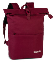 Bench solid Rucksack  *brombeer rot