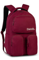 Bench solid Rucksack  *brombeer rot