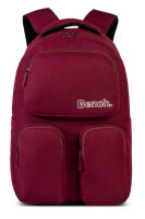 Bench solid Rucksack  *brombeer rot