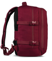 Bench solid Rucksack  *brombeer rot