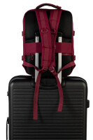 Bench solid Rucksack  *brombeer rot