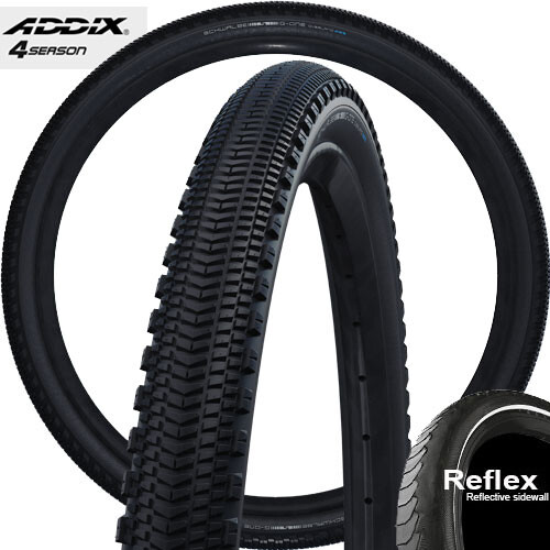 40-622 G-ONE Overland 365 RaceGuard, Falt, TLR, E-50, Addix 4Season, sw/sw-reflex, Schwalbe, 11654676